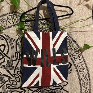 Jack Wills Union Jack Canvas Tote